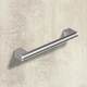 Poignée Brema, entraxe de perçages 96, L 108 mm, B 14 mm, H 35 mm, inox brossé / aspect inox brossé