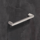 Poignée Chalcis, entraxe de perçages 128, L 147 mm, B 11 mm, H 31 mm, aspect inox brossé