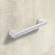 Poignée barre Clivia, entraxe de perçages 192, L 204 mm, B 16 mm, H 36 mm, Aluminium anodisé