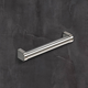 Greep Como, boorafstand 192, L 204 mm, B 26 mm, H 45 mm, Roestvrij staal geborsteld / roestvrij staal finish geborsteld