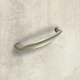 Poignée Dinia, entraxe de perçages 128, L 143 mm, B 18 mm, H 29 mm, aspect inox brossé