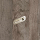 greep om in te laten Dodona, boorafstand 110, L 120 mm, B 40 mm, H 15 mm, roestvrij staal geborsteld