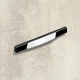 Poignée Forli, entraxe de perçages 160 / 192 mm, L 204 mm, B 18 mm, H 16 mm, chromé brillant