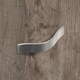 Poignée Genoa, entraxe de perçages 128, L 170 mm, B 23 mm, H 26 mm, aspect inox brossé