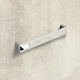 Greep Intra, boorafstand 192, L 204 mm, B 25 mm, H 26 mm, Roestvrij staal finish geborsteld / glans verchroomd