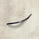 Greep Nicia, boorafstand 192, L 221 mm, H 32 mm, ø 10 mm, glans verchroomd
