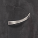Greep Parma, boorafstand 128, L 138 mm, B 17 mm, H 25 mm, roestvrij staal finish geborsteld