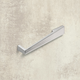 Poignée Rialto, entraxe de perçages 160, L 189 mm, B 25 mm, H 35 mm, aspect inox brossé
