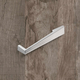 Poignée Rialto, entraxe de perçages 160, L 189 mm, B 25 mm, H 35 mm, aspect inox brossé