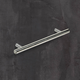 Poignée barre Salvia, entraxe de perçages 192, L 252 mm, H 35 mm, ø 12 mm, Inox brossé