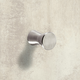 Knop Sion, H 23 mm, ø 16 mm, roestvrij staal geborsteld