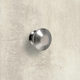 Knop Spalatum, H 23 mm, ø 30 mm, roestvrij staal geborsteld
