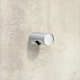 Knop Almus, H 23 mm, ø 12 mm, glans verchroomd