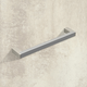 Greep Bermeo, boorafstand 160, L 173 mm, B 12 mm, H 32 mm, roestvrij staal finish geborsteld