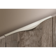 Greeplijst Codania, L 395 mm, roestvrij staal finish geborsteld