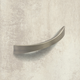 Poignée Egara, entraxe de perçages 128, L 155 mm, B 20 mm, H 30 mm, aspect étain brossé