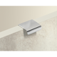 Greep Empoli, boorafstand 25, L 38 mm, B 36 mm, H 15 mm, glans verchroomd