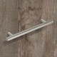 Poignée barre Hale, entraxe de perçages 128, L 188 mm, H 35 mm, ø 12 mm, aspect inox brossé