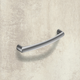 Poignée Matilo, entraxe de perçages 128, L 138 mm, B 13 mm, H 30 mm, Chromé mat