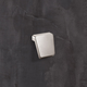 Knop Milo, boorafstand 16, L 40 mm, B 41 mm, H 28 mm, roestvrij staal finish geborsteld