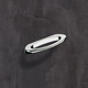 Poignée Neapolis, entraxe de perçages 96, L 148 mm, B 15 mm, H 41 mm, chromé brillant