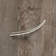 Poignée Nicia, entraxe de perçages 224, L 258 mm, H 32 mm, ø 10 mm, aspect inox brossé