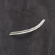 Greep Nicia, boorafstand 128, L 148 mm, H 30 mm, ø 10 mm, Mat vernikkeld