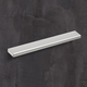 Poignée profil Stabia, entraxe de perçages 128, L 140 mm, B 8 mm, H 20 mm, Aluminium anodisé