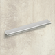 Poignée profil Stabia, entraxe de perçages 128, L 140 mm, B 8 mm, H 20 mm, Aluminium anodisé