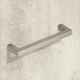 Greep Tornea, boorafstand 192, L 202 mm, B 10 mm, H 32 mm, roestvrij staal finish geborsteld