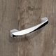 Greep Vantania, boorafstand 128, L 144 mm, B 14 mm, H 27 mm, glans verchroomd