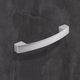 Poignée Vantania, entraxe de perçages 128, L 144 mm, B 14 mm, H 27 mm, Chromé mat