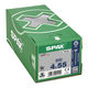 Vis à bois SPAX-S TP Pozidrive avec tête fraisée 4 x 55