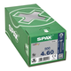 Houtschroef SPAX-S PK Pozidrive met verzonken kop 4 x 60