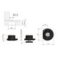Integrato tech a compensateur pour soccles h.12mm 