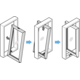 Pth30 pivot charnière coupleur-set inox 