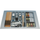 Insert-couvert & épices C90 cm gris alu  l700-850 p440-500 mm