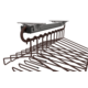 Supp.porte-manteau 40cm moka telescopique