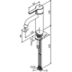 Damixa silhouet pr lavabo medium noir mat  