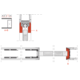 Xinnix X5D afwerkingsset < 2315mm / 125mm