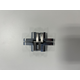 Charnière invisible 60.4x12.7mm nickel brossé 