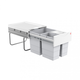  hailo tandem R ii poubelle 18 L x 2x 8,5l gris 