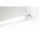 Novy Fusion 60 cm blanc hotte téléscopique 