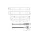 Tablet verbinder quick boring dia 35mm M8 x 150mm