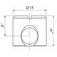FF boîitier système de raccord acier 13.5x9mm 