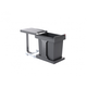 Poubelle hailo solo anthracite 20l 