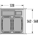Hailo Laundry Carrier k.60 2x33l+12l+2,5l wit