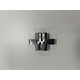 Charnière invisible 68.8x15.7mm nickel brossé 