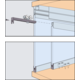 Garniture Hawa Clipo 36 GPPK, pour 1 porte 