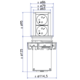 Elevator look inox b-f 2 prises  